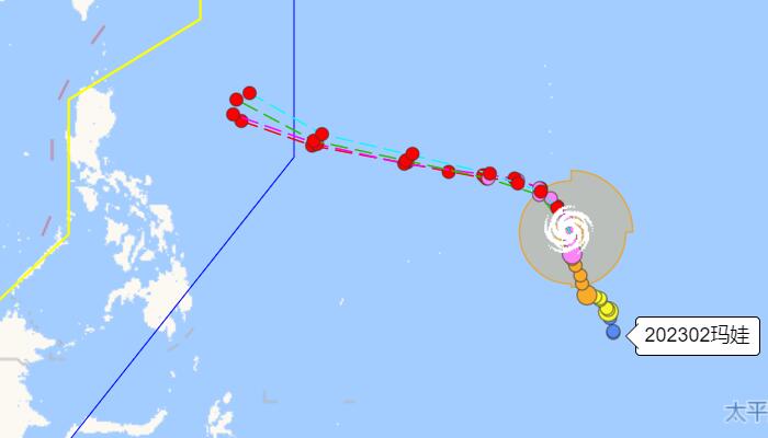 台风玛娃最新路线图及其影响分析，台风玛娃最新路径图及影响分析