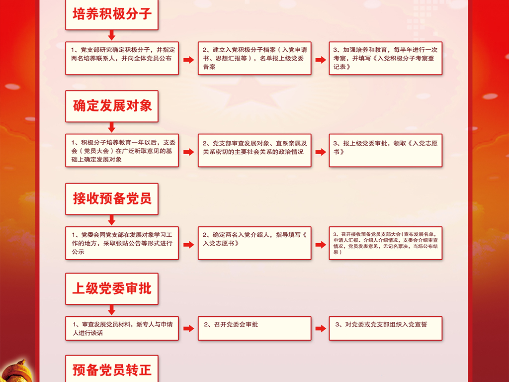 最新发展党员工作流程详解，最新发展党员工作流程全面解读