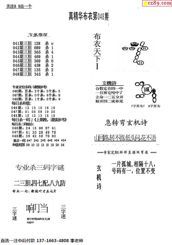 正版真精华布衣天下今天,迅捷解答计划落实_专家版52.196